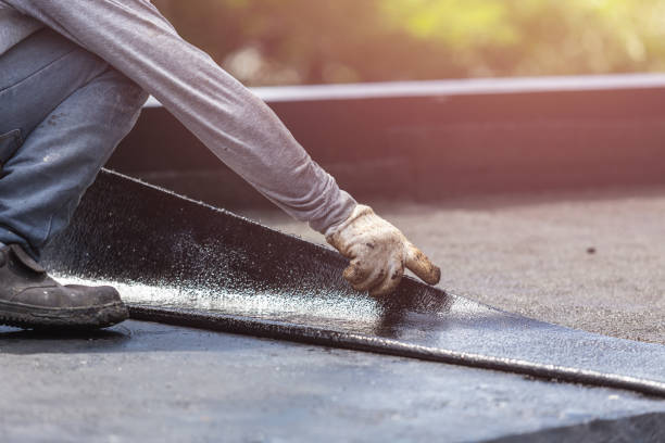 Professional Emergency Waterproofing technician working in Iola, WI